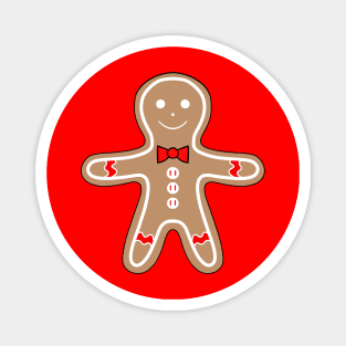 GINGERBREAD Man Christmas Cookie Magnet